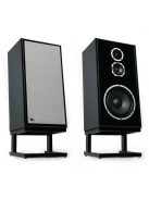 KLH MODEL FIVE - 3-utas akusztikus felfüggesztésű zárt Hi-Fi hangfal pár - Nordic Fekete