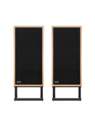 KLH MODEL FOUR - 3-utas akusztikus felfüggesztésű zárt Hi-Fi hangsugárzó pár döntött lábazattal - Fehér Tölgy