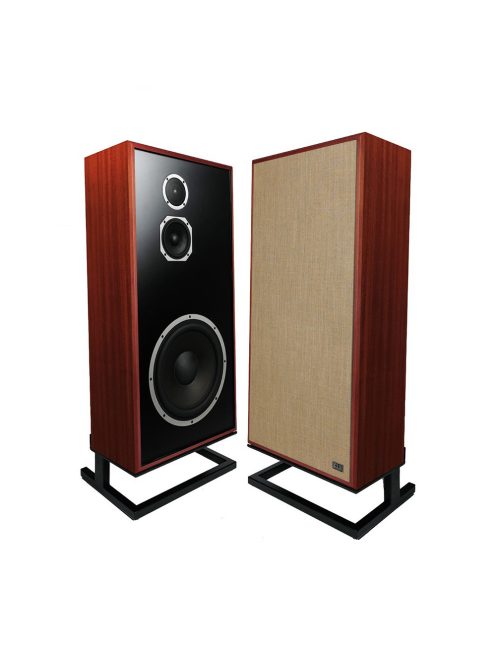 KLH MODEL SEVEN - 3-utas zárt Hi-Fi álló hangfal pár - Nyugat-Afrikai Mahagóni