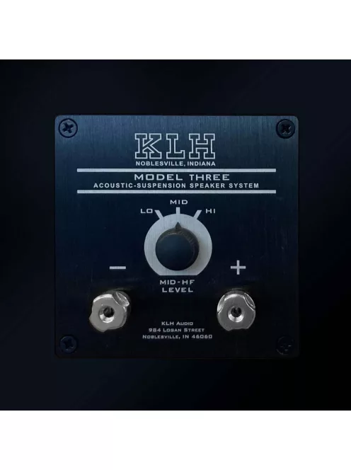 KLH MODEL THREE - 2-utas zárt Hi-Fi álló hangfal pár - Nordic Fekete