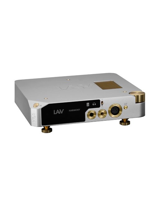 LAIV HARMONY HP2A - High-end asztali előerősítő és fejhallgató erősítő - Ezüst