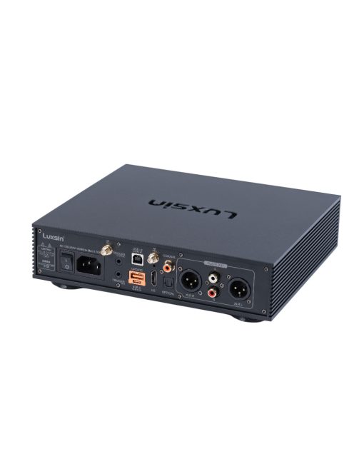 LUXSIN X8 - Intelligens asztali DAC és fejhallgató-erősítő, Bluetooth 5.1, 32-bit 768kHz DSD512