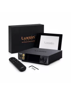  LUXSIN X8 - Intelligens asztali DAC és fejhallgató-erősítő, Bluetooth 5.1, 32-bit 768kHz DSD512 - With VR Kit