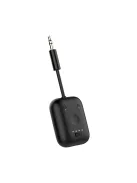 MEE AUDIO CONNECT AIR - Vezetéknéküli audio jeltovábbító aptX Low Latency-vel repüléshez és otthoni zenehallgatáshoz - Fekete