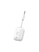 MEE AUDIO CONNECT AIR - Vezetéknéküli audio jeltovábbító aptX Low Latency-vel repüléshez és otthoni zenehallgatáshoz - Fehér
