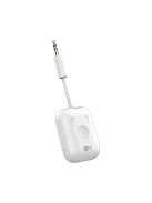 MEE AUDIO CONNECT AIR - Vezetéknéküli audio jeltovábbító aptX Low Latency-vel repüléshez és otthoni zenehallgatáshoz - Fehér