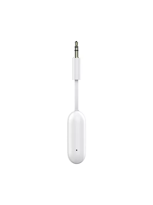 MEE AUDIO CONNECT AIR - Vezetéknéküli audio jeltovábbító aptX Low Latency-vel repüléshez és otthoni zenehallgatáshoz - Fehér