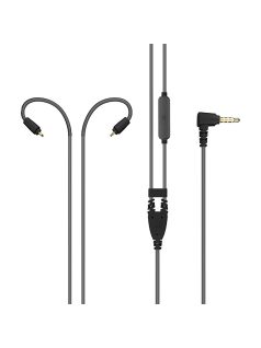   MEE AUDIO M6 PRO G2 AND MX PRO MIC CABLE - Moduláris professzionális fülhallgató kábel távvezérlővel és mikrofonnal - Fekete