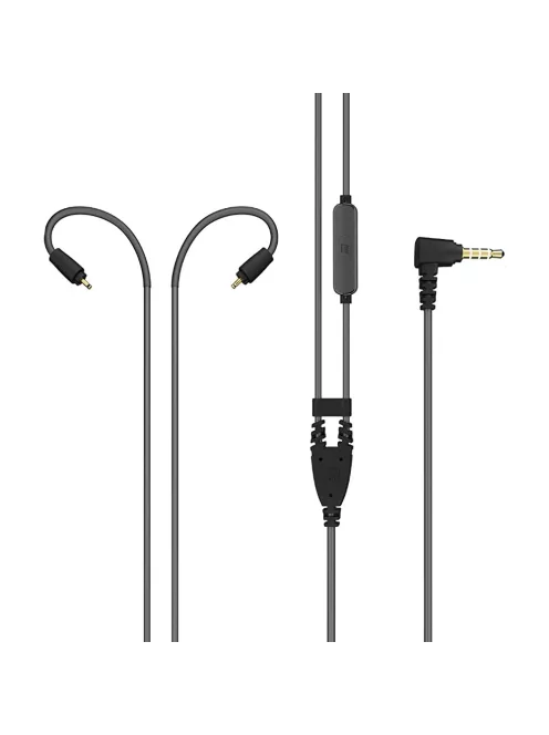 MEE AUDIO M6 PRO G2 AND MX PRO MIC CABLE - Moduláris professzionális fülhallgató kábel távvezérlővel és mikrofonnal - Fekete