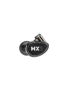   MEE AUDIO MX1 PRO EARPIECE - Moduláris hibrid meghajtású fülhallgató egyik oldala - Füst-fekete - L