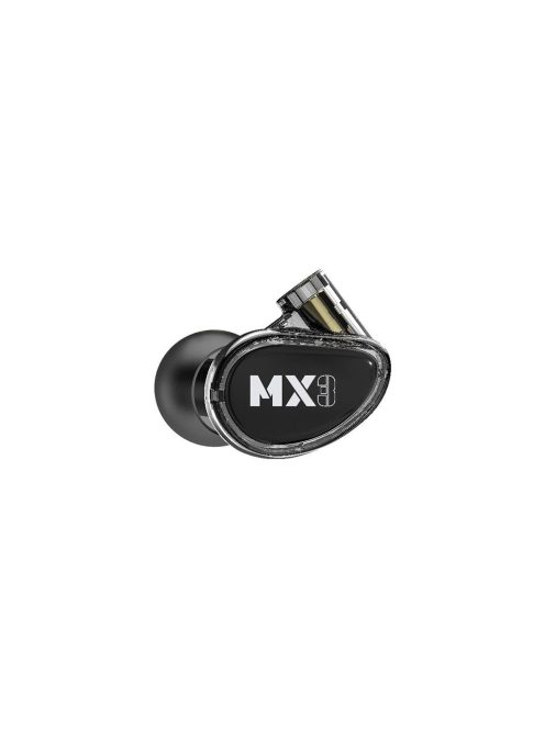 MEE AUDIO MX3 PRO EARPIECE - Moduláris hibrid meghajtású fülhallgató egyik oldala - Füst-fekete - L