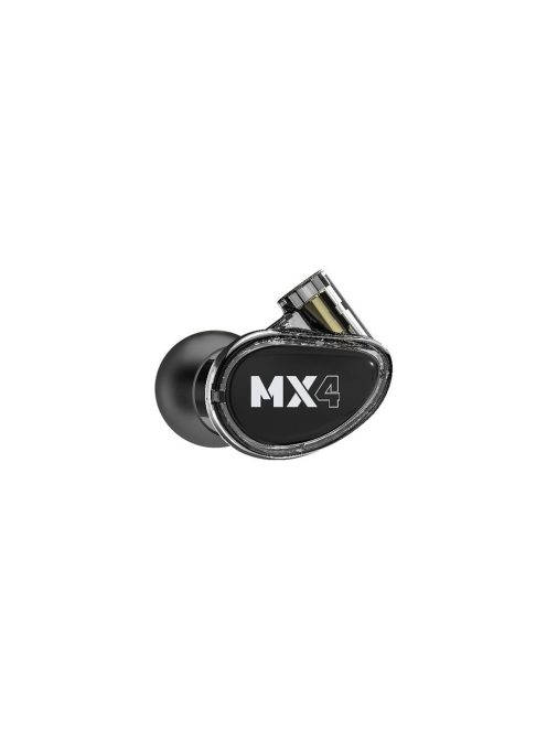 MEE AUDIO MX4 PRO EARPIECE - Moduláris hibrid meghajtású fülhallgató egyik oldala - Füst-fekete - L