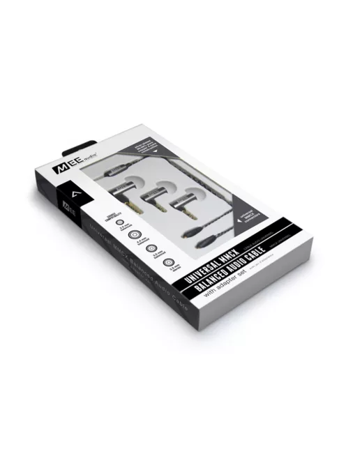 MEE AUDIO UNIVERZÁLIS MMCX KÁBEL - Hi-Fi, 2,5mm-es  szimmetrikus kábel szet 4,4 és 3,5mm-es szimmet