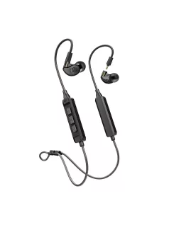   MEE AUDIO M6 PRO BT - Professzionális és otthoni célra tervezett fülmonitor hagyományos és BT3 Bluetooth kábellel - Fekete