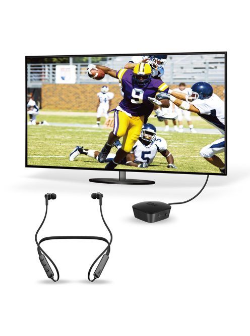 MEE AUDIO T1N1 - vezetékmentes jeltovábbító rendszer TV nézéshez (Connect jeltovábbító + N1 fülhall