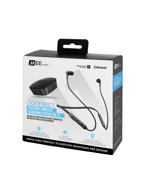 MEE AUDIO T1N1 - vezetékmentes jeltovábbító rendszer TV nézéshez (Connect jeltovábbító + N1 fülhall