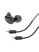 MEE AUDIO M6 PRO MKII - Zajkizáró kialakítású, professzionális fülhallgató (IEM),  cserélhető kábel