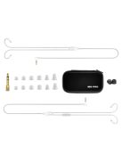 MEE AUDIO M6 PRO MKII - Zajkizáró kialakítású, professzionális fülhallgató (IEM),  cserélhető kábel