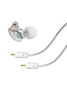 MEE AUDIO M6 PRO MKII - Zajkizáró kialakítású, professzionális fülhallgató (IEM),  cserélhető kábel