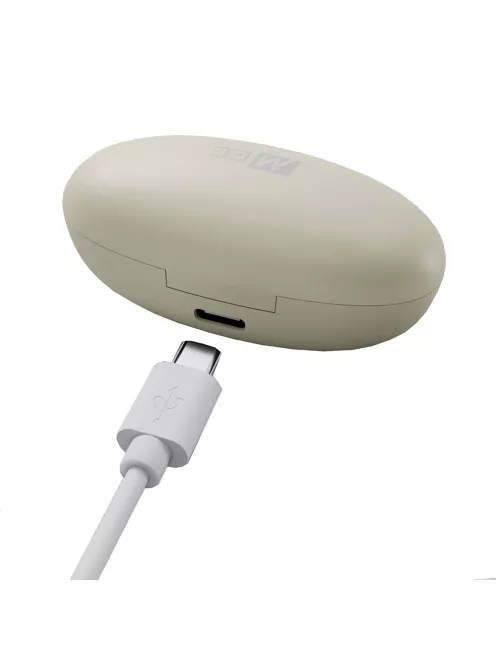 MEE AUDIO PEBBLES - Teljesen vezeték nélküli (TWS) earbud fülhallgató Bluetooth 5 IPX4 - Homokkő