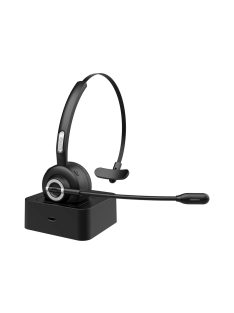   MEE AUDIO CLEARSPEAK H6D - Bluetooth headset boom mikrofonnal és dokkolóval