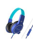 MEE AUDIO KIDJAMZ KJ35 - Hallást védő gyermek fejhallgató limitált hangnyomással - Kék