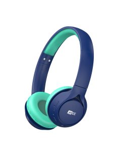   MEE AUDIO KIDJAMZ KJ45BT - Hallást védő mikrofonos Bluetooth fejhallgató gyermekeknek limitált hangnyomással - Kék