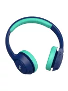 MEE AUDIO KIDJAMZ KJ45BT - Hallást védő mikrofonos Bluetooth fejhallgató gyermekeknek limitált hangnyomással - Kék