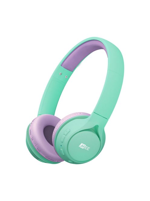 MEE AUDIO KIDJAMZ KJ45BT - Hallást védő mikrofonos Bluetooth fejhallgató gyermekeknek limitált hangnyomással - Menta