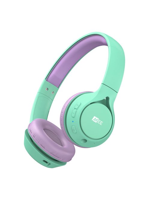 MEE AUDIO KIDJAMZ KJ45BT - Hallást védő mikrofonos Bluetooth fejhallgató gyermekeknek limitált hangnyomással - Menta