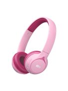 MEE AUDIO KIDJAMZ KJ45BT - Hallást védő mikrofonos Bluetooth fejhallgató gyermekeknek limitált hangnyomással - Pink