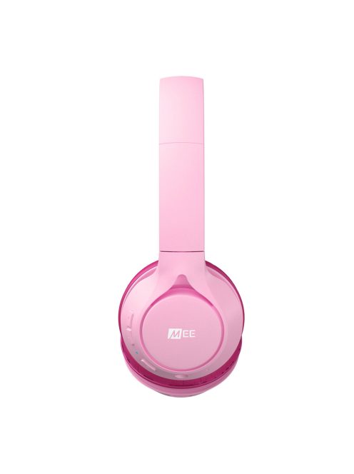 MEE AUDIO KIDJAMZ KJ45BT - Hallást védő mikrofonos Bluetooth fejhallgató gyermekeknek limitált hangnyomással - Pink