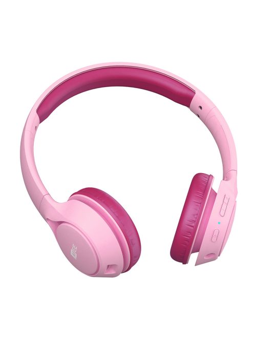 MEE AUDIO KIDJAMZ KJ45BT - Hallást védő mikrofonos Bluetooth fejhallgató gyermekeknek limitált hangnyomással - Pink