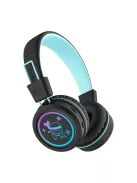 MEE AUDIO KIDJAMZ KJ55BT - Hallást védő mikrofonos Bluetooth fejhallgató gyermekeknek limitált hangnyomással - Fekete