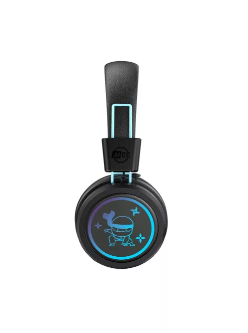 MEE AUDIO KIDJAMZ KJ55BT - Hallást védő mikrofonos Bluetooth fejhallgató gyermekeknek limitált hangnyomással - Fekete