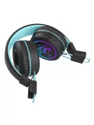 MEE AUDIO KIDJAMZ KJ55BT - Hallást védő mikrofonos Bluetooth fejhallgató gyermekeknek limitált hangnyomással - Fekete