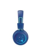 MEE AUDIO KIDJAMZ KJ55BT - Hallást védő mikrofonos Bluetooth fejhallgató gyermekeknek limitált hangnyomással - Kék
