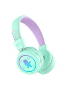 MEE AUDIO KIDJAMZ KJ55BT - Hallást védő mikrofonos Bluetooth fejhallgató gyermekeknek limitált hangnyomással - Menta
