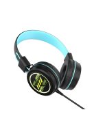 MEE AUDIO KIDJAMZ KJ55 - Hallást védő mikrofonos fejhallgató gyermekeknek limitált hangnyomással - Fekete