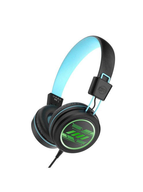 MEE AUDIO KIDJAMZ KJ55 - Hallást védő mikrofonos fejhallgató gyermekeknek limitált hangnyomással - Fekete