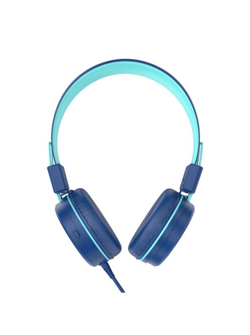 MEE AUDIO KIDJAMZ KJ55 - Hallást védő mikrofonos fejhallgató gyermekeknek limitált hangnyomással - Kék