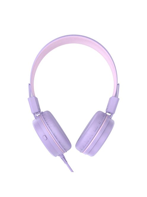 MEE AUDIO KIDJAMZ KJ55 - Hallást védő mikrofonos fejhallgató gyermekeknek limitált hangnyomással - Levendula