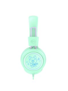   MEE AUDIO KIDJAMZ KJ55 - Hallást védő mikrofonos fejhallgató gyermekeknek limitált hangnyomással - Menta