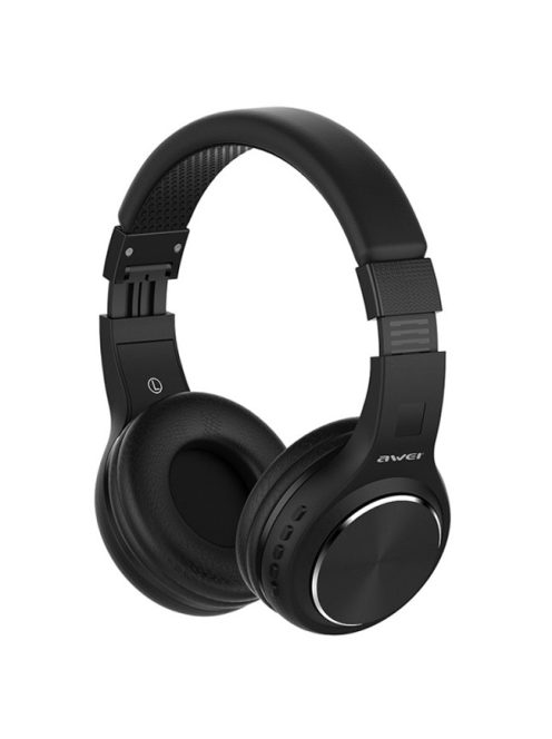 AWEI A600BL - Bluetooth® vezetékmentes fejhallgató micro SD kártya és és FM rádió lejátszással - Ar