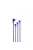 AWEI CL-52 - 3 az 1-ben USB -Micro USB/Lightning/Type-C kábel, fonott, 1 M - Kék