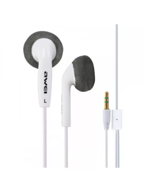 AWEI ES-10 - Earbud fülhallgató - Fehér