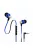 AWEI ES950vi - In-Ear fülhallgató headset hangerőszabályzóval - Kék