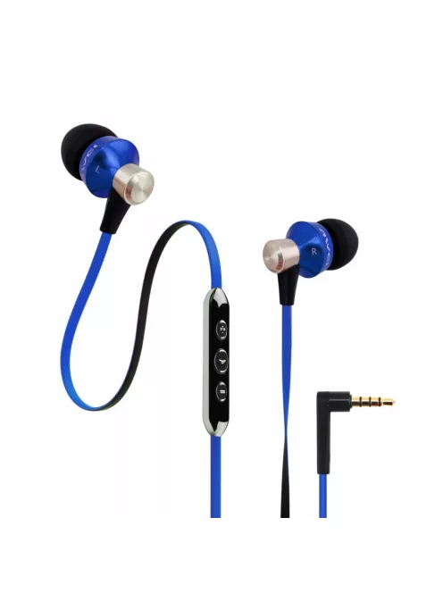 AWEI ES950vi - In-Ear fülhallgató headset hangerőszabályzóval - Kék