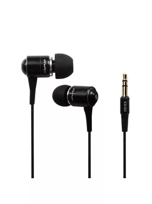 AWEI ES-Q3 - In-Ear fülhallgató - Fekete