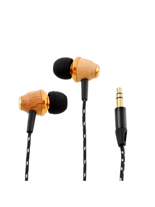 AWEI ES-Q5 - Fa In-Ear fülhallgató - Bézs